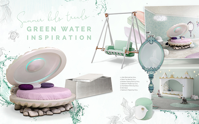 Kids Room | Green Water Inspiration