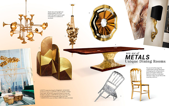 Metals 2019 Trend Moodboard 