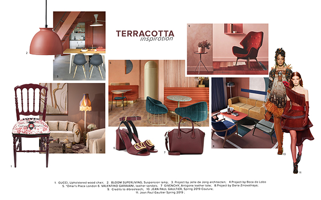 Moodboard Trends 2020 Terracotta